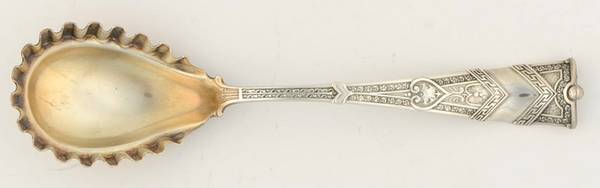 Amaryllis (Sterling, 1877) Monogram Sugar Spoon