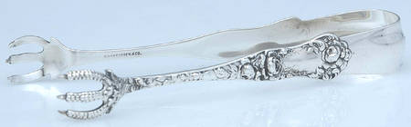 American Beauty (Sterling, 1896) Small Sugar Tongs