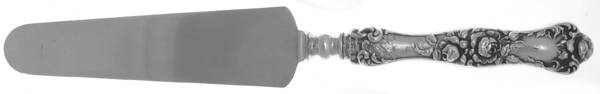 American Beauty (Sterling, 1896) Cake Knife with Silverplate Blade