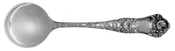 American Beauty (Sterling, 1896) Round Bowl Soup Spoon (Cream Soup)