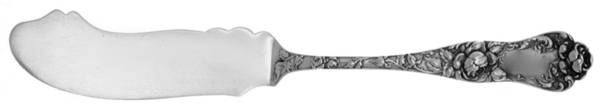 American Beauty (Sterling, 1896) Flat Handle Master Butter Knife