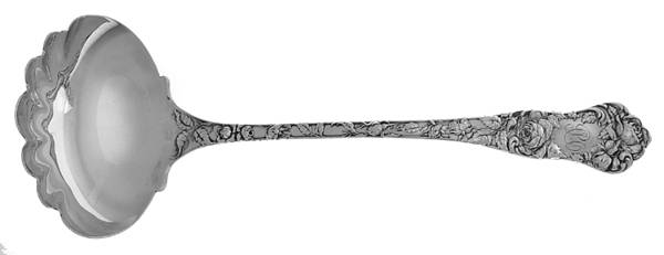 American Beauty (Sterling, 1896) Oyster Ladle Solid Piece