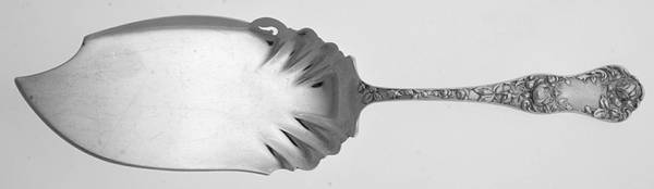 American Beauty (Sterling, 1896) Large Solid Fish Server