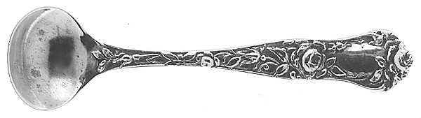 American Beauty (Sterling, 1896) Individual Salt Spoon