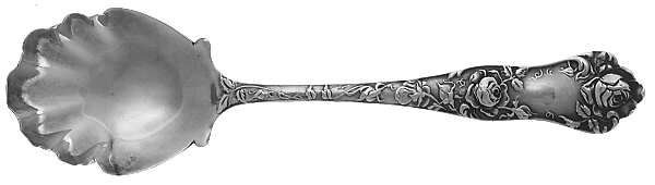 American Beauty (Sterling, 1896) Sugar Shell Spoon