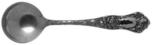 American Beauty (Sterling, 1896) Round Bowl Soup Spoon (Bouillon)