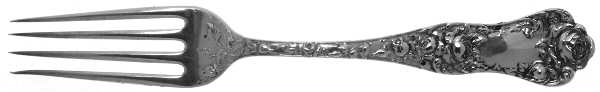 American Beauty (Sterling, 1896) Fork