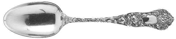 American Beauty (Sterling, 1896) Dessert/Oval Soup Spoon