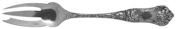 American Beauty (Sterling, 1896) Dessert Fork