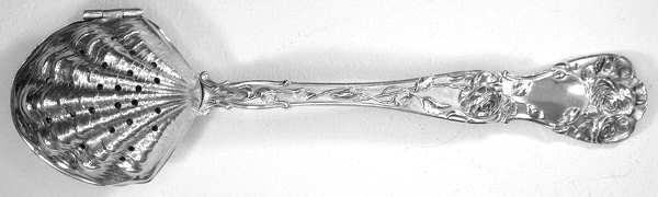American Beauty (Sterling, 1896) Solid Individual Tea Ball Spoon