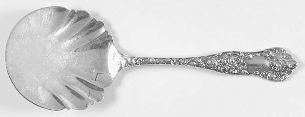 American Beauty (Sterling, 1896) Tomato Server, Solid Piece