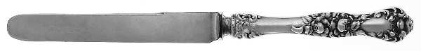 American Beauty (Sterling, 1896) Youth/Tea Knife with Silverplate Blade