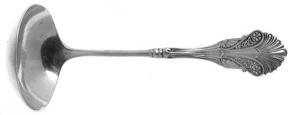 Corinthian (Sterling, 1870) Solid Gravy Ladle
