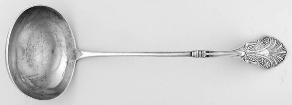 Corinthian (Sterling, 1870) Small Solid Soup Ladle