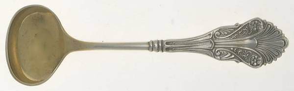 Corinthian (Sterling, 1870) Master Salt Spoon