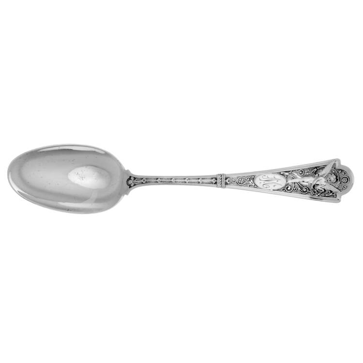 Cupid (Sterling, 1898) Monogram Teaspoon