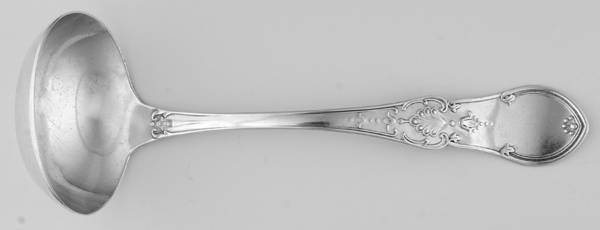 Dew Drop (Sterling, 1860) Solid Gravy Ladle