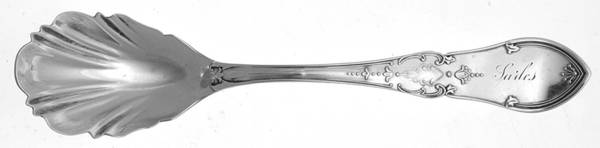 Dew Drop (Sterling, 1860) Sugar Shell Spoon