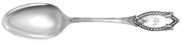 Diamond (Sterling, 1860) Spoon-Dessert/Oval Soup