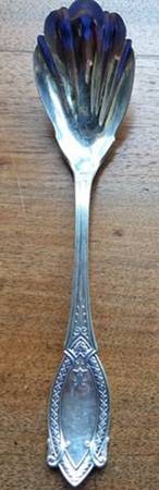Diamond (Sterling, 1860) Sugar Shell Spoon