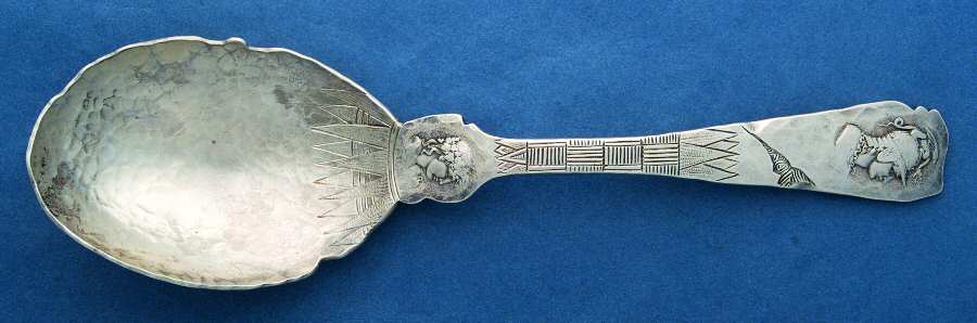 Etruscan (Sterling, 1880) Large Solid Berry/Casserole Spoon