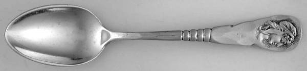 Medallion-F (Sterling, 1890) Demitasse Spoon