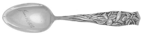 Flora (Sterling, 1887) Teaspoon by George W Shiebler