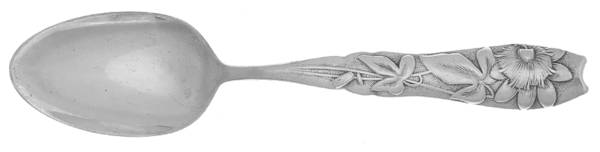 Flora (Sterling, 1887) Teaspoon