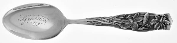 Flora (Sterling, 1887) Teaspoon by George W Shiebler