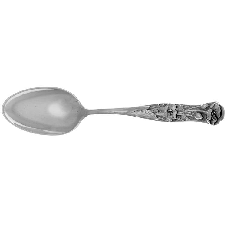 Flora (Sterling, 1887) Teaspoon by George W Shiebler