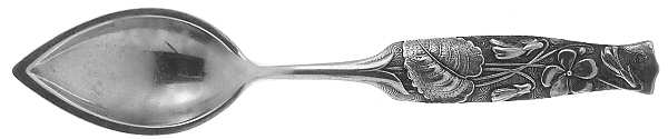 Flora (Sterling, 1887) Fruit/Orange Spoon by George W Shiebler