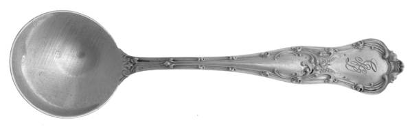 Gothic (Sterling, 1890) Round Bowl Soup Spoon (Cream Soup)