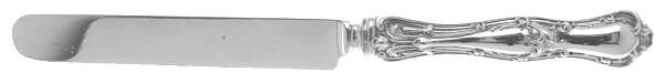 Gothic (Sterling, 1890) Blunt Hollow Table Knife with Bolster