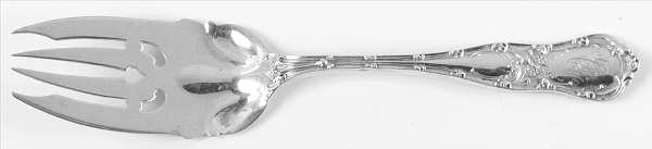 Gothic (Sterling, 1890) Fork-Cold Meat/Servg-Sm/Solid