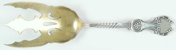 Louvre (Sterling, 1890) Solid Salad Serving Fork