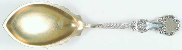 Louvre (Sterling, 1890) Solid Salad Serving Spoon