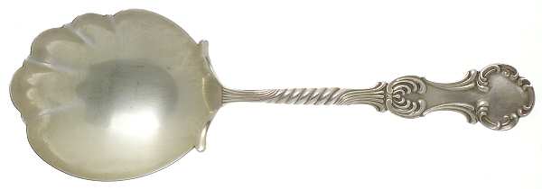Louvre (Sterling, 1890) Small Solid Berry/Casserole Spoon by George W Shiebler