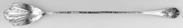Maintenon (Sterling, 1895) Pierced Bowl Long Handle Olive Spoon