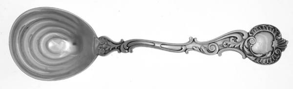 Rococo (Sterling, 1888) Large Jelly Spoon