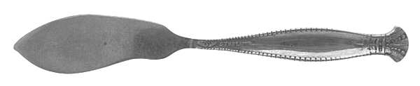 Sandringham (Sterling, 1895) Flat Handle Butter Spreader