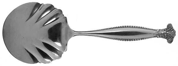 Sandringham (Sterling, 1895) Tomato Server, Solid Piece