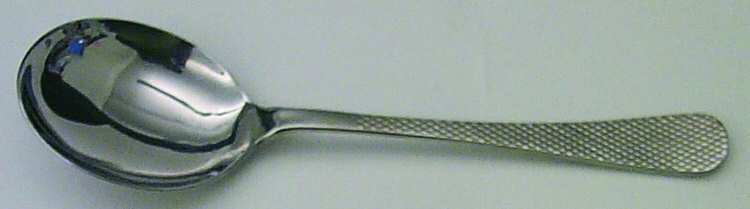 English Abbey (Stainless) Round Bowl Soup Spoon (Gumbo)
