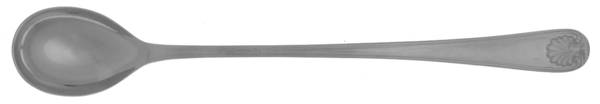English Shell (Stainless) Iced Tea Spoon