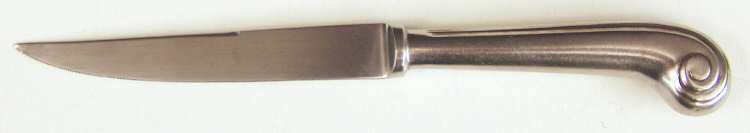 English Shell (Stainless) Individual Pistol Handle Steak Knife