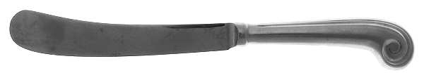 English Shell (Stainless) Old French Hollow Pistol Knife