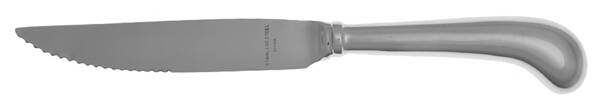 English Tip (Stainless) Steak Knife Individual Hollow, Serrate HC