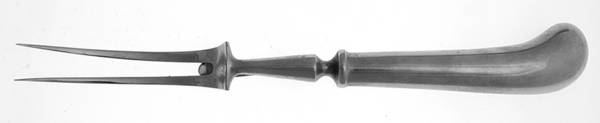 English Tip (Stainless) Large Stainless-Prong Roast Carving Fork