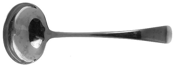 English Tip (Stainless) Solid Gravy Ladle