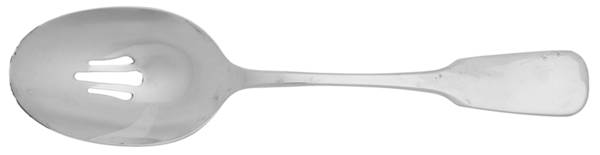 Alsace (Stainless) Long Handle Solid Pierced Servng Spoon