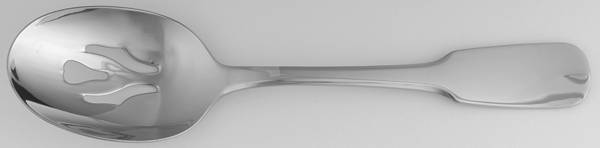 Alsace (Stainless) Large Solid Pierced Serving Spoon